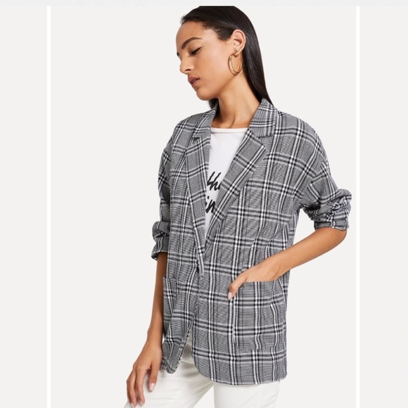 plaid blazer - Picture 3 of 8